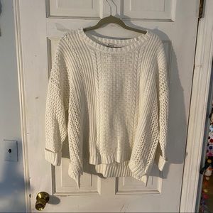 Knit Madewell cream sweater